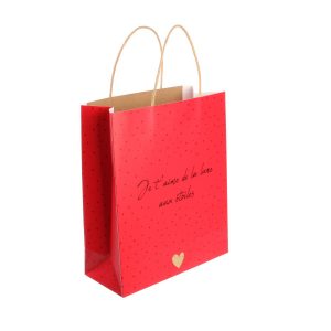 sac cadeau mots d'amour