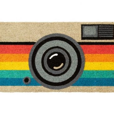 paillasson appareil photo vintage instagram